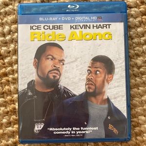 Two discs ride along Blu-ray